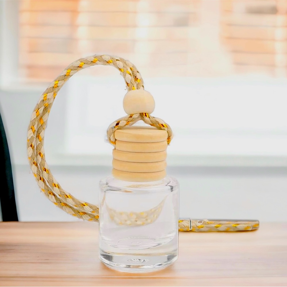 8ml Hanging Air Freshener ,Empty Clear Glass Essential Oil Diffuser